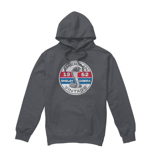 Front - Carroll Shelby Unisex Adult Vintage Circle Hoodie