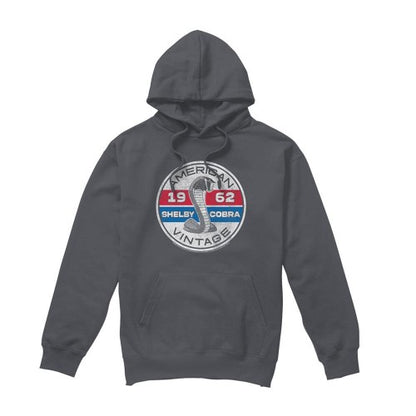 Front - Carroll Shelby Unisex Adult Vintage Circle Hoodie