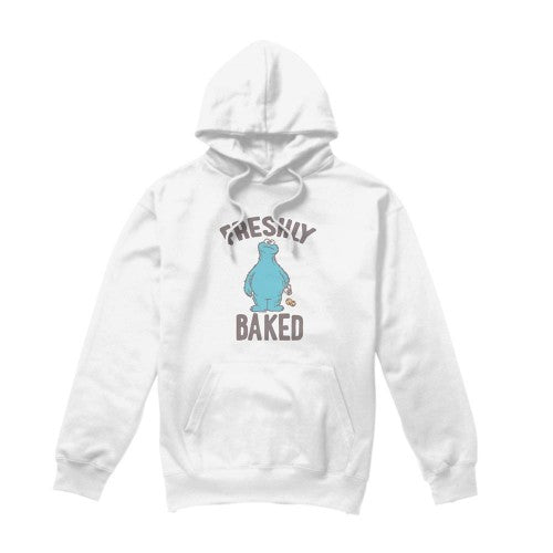 Front - Sesame Street Unisex Adult The Right Out The Oven Hoodie