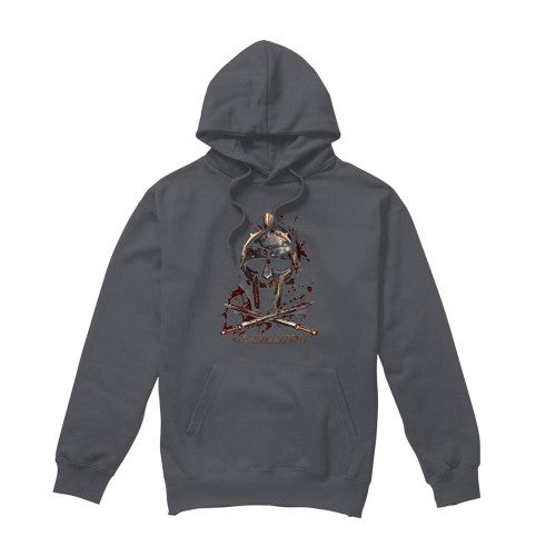 Front - Gladiator Unisex Adult Helmet Hoodie