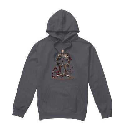 Front - Gladiator Unisex Adult Helmet Hoodie