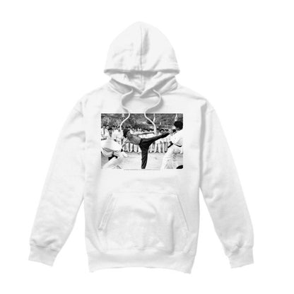Front - Bruce Lee Unisex Adult Kick To The Head Hoodie