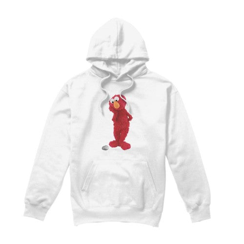 Front - Sesame Street Unisex Adult Existential Elmo Hoodie