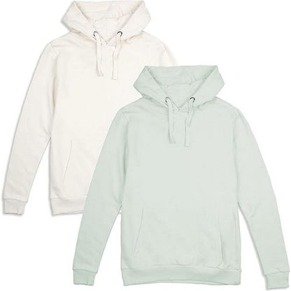 Front - Cotton Soul Womens/Ladies Plain Hoodie (Pack of 2)