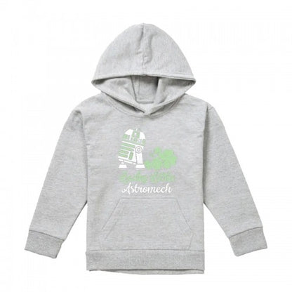 Front - Star Wars Childrens/Kids Lucky Astromech St Patricks Day Hoodie