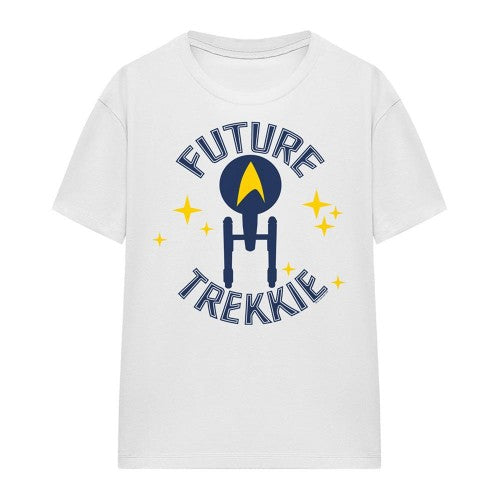 Front - Star Trek Womens/Ladies Future Trekkie T-Shirt
