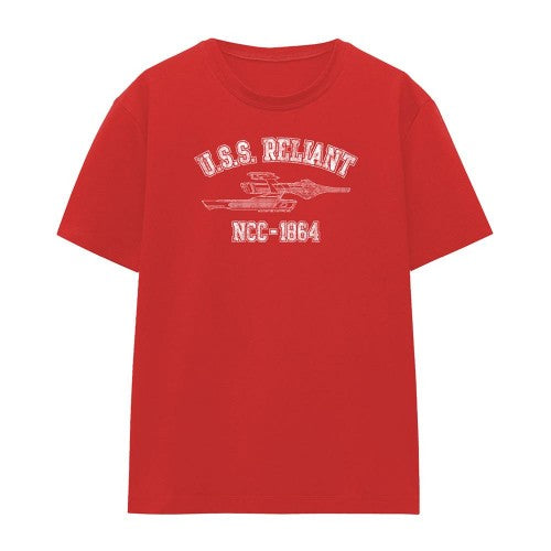 Front - Star Trek Womens/Ladies Reliant Athletic T-Shirt