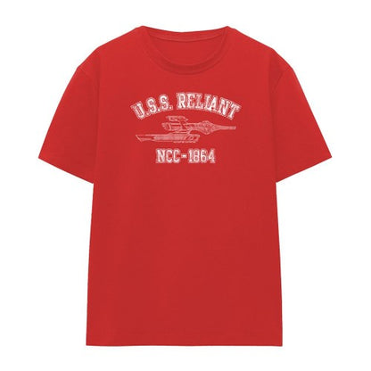 Front - Star Trek Womens/Ladies Reliant Athletic T-Shirt