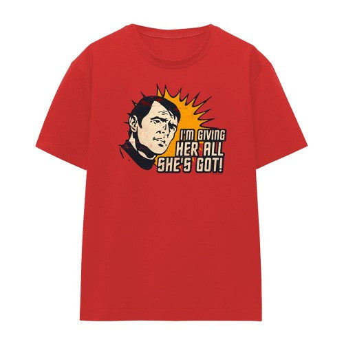 Front - Star Trek Womens/Ladies Everything T-Shirt
