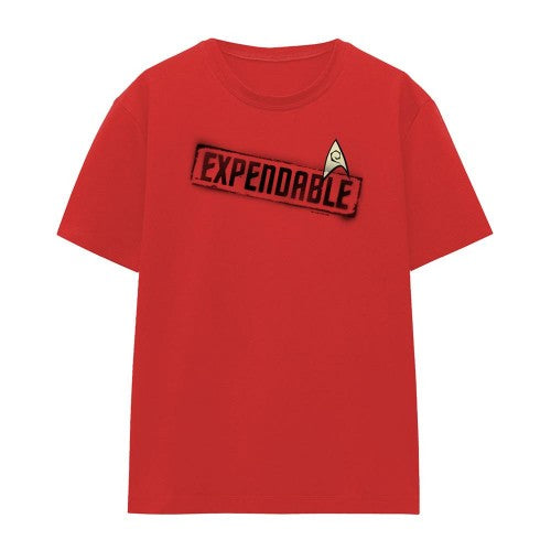 Front - Star Trek Womens/Ladies Expendable T-Shirt