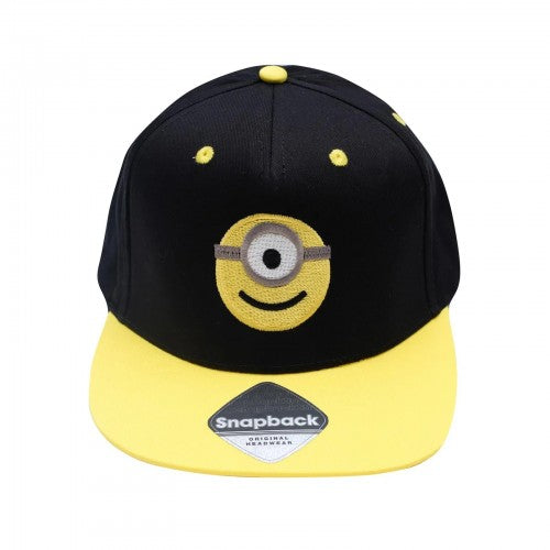 Front - Minions Mens Bello Face Baseball Cap