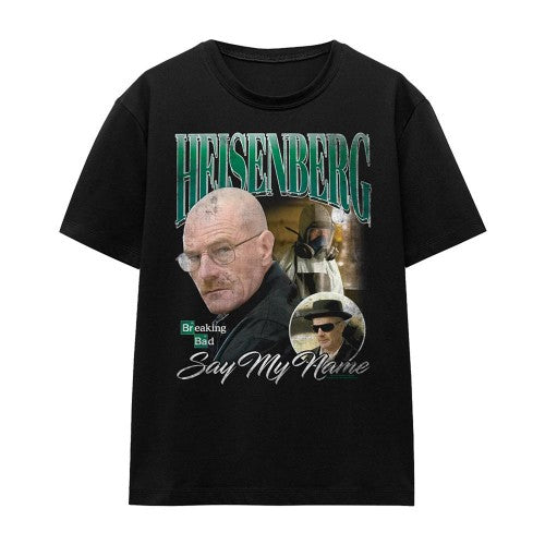 Front - Breaking Bad Womens/Ladies Heisenberg Homage T-Shirt