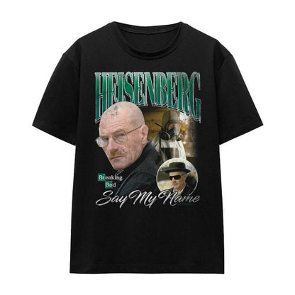 Front - Breaking Bad Womens/Ladies Heisenberg Homage T-Shirt