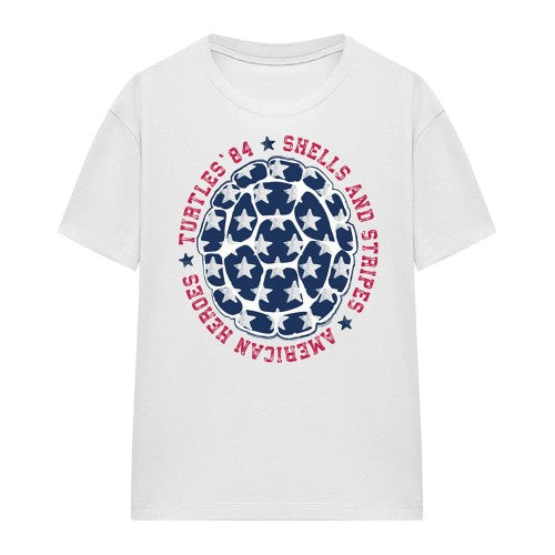 Front - Teenage Mutant Ninja Turtles Womens/Ladies 4th of July T-Shirt