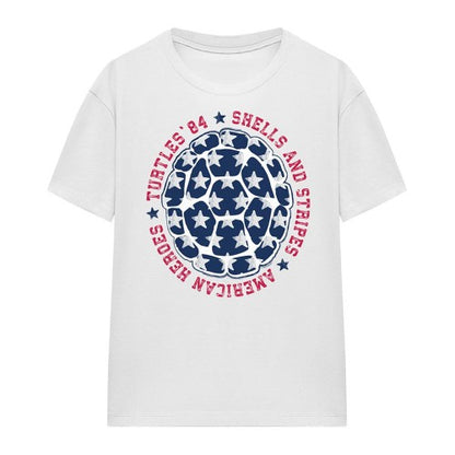 Front - Teenage Mutant Ninja Turtles Womens/Ladies 4th of July T-Shirt