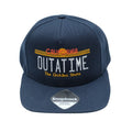 Front - Back To The Future Mens California Outatime Baseball Cap