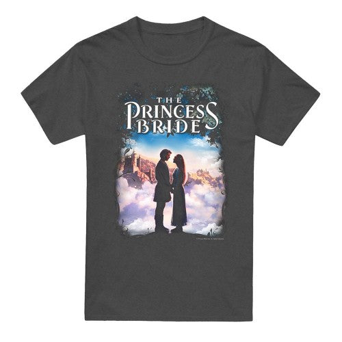 Front - The Princess Bride Unisex Adult Storybook Love Heather T-Shirt