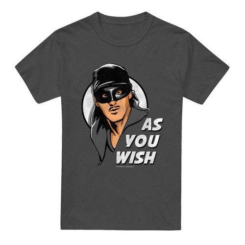 Front - The Princess Bride Unisex Adult As You Wish Heather T-Shirt