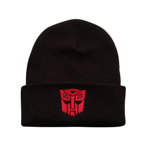Front - Transformers Mens Autobots Logo Beanie