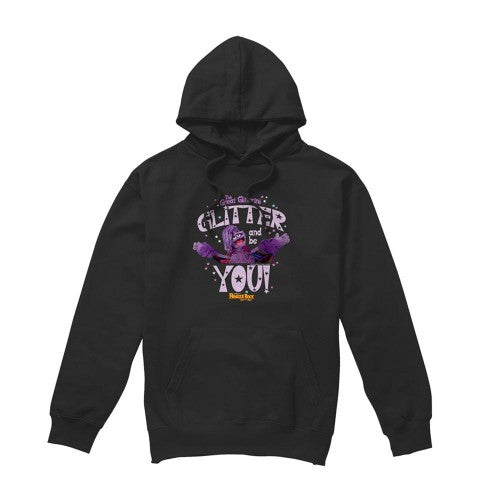 Front - Fraggle Rock Unisex Adult The Great Glitterini Glitter  And Be You Hoodie