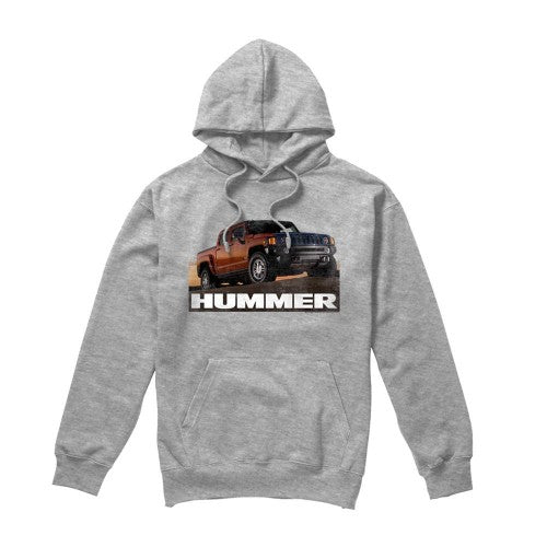 Front - Hummer Unisex Adult H3 Ad Hoodie