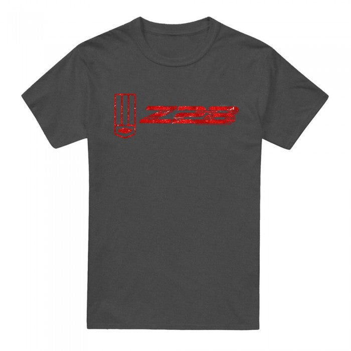 Front - Chevrolet Unisex Adult The Z28 Heather T-Shirt