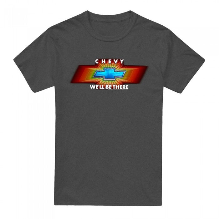Front - Chevrolet Unisex Adult Well Be There TV Spot Heather T-Shirt