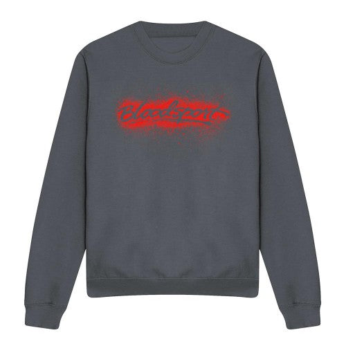 Front - Bloodsport Unisex Adult Blood Splatter Sweatshirt