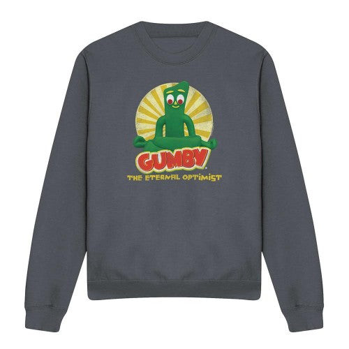 Front - Gumby Unisex Adult Optimist Sweatshirt