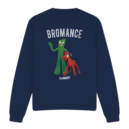 Front - Gumby Unisex Adult Bromance Sweatshirt