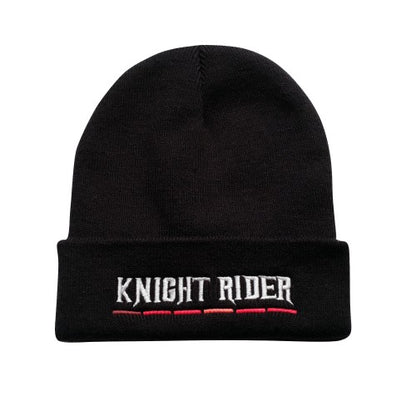 Front - Knight Rider Mens Kitt Logo Beanie