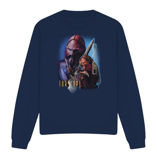 Front - Farscape Unisex Adult Dargo Sweatshirt
