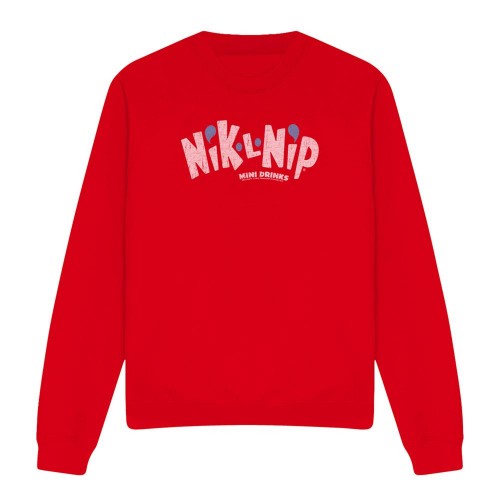 Front - Dubble Bubble Unisex Adult Distressed Logo Sweatshirt