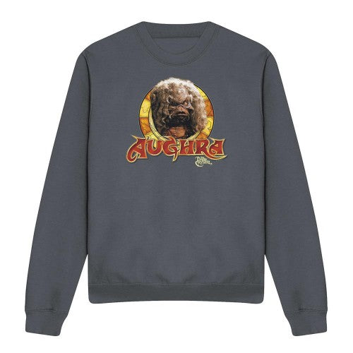 Front - Dark Crystal Unisex Adult Aughra Circle Heather Sweatshirt