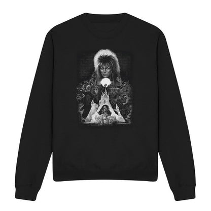 Front - Labyrinth Unisex Adult Castle Sweatshirt