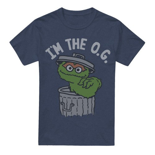 Front - Sesame Street Unisex Adult I´m The Og Heather T-Shirt