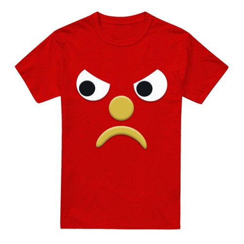 Front - Gumby Unisex Adult Blockhead G Heather T-Shirt