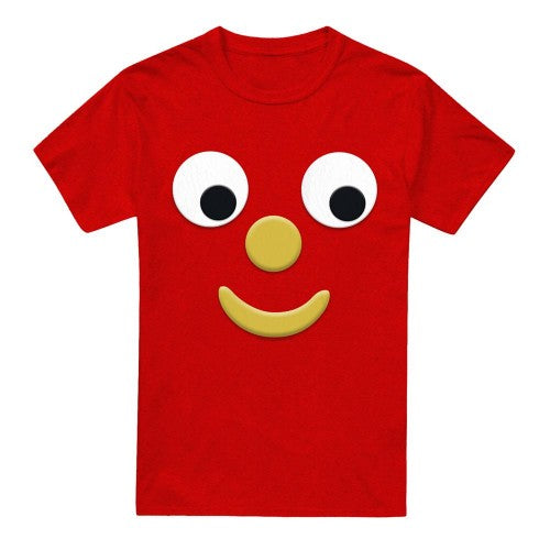 Front - Gumby Unisex Adult Blockhead J Heather T-Shirt