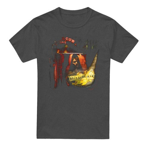Front - MirrorMask Unisex Adult Big Top Poster Heather T-Shirt