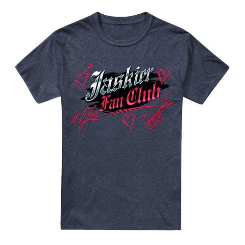 Front - The Witcher Unisex Adult Jaskier Club Heather T-Shirt