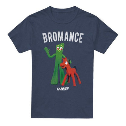 Front - Gumby Unisex Adult Heather T-Shirt