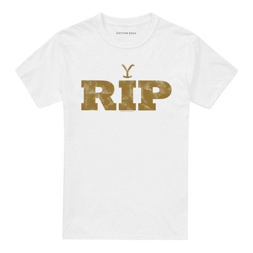 Front - Yellowstone Unisex Adult Rip Wheeler Logo T-Shirt