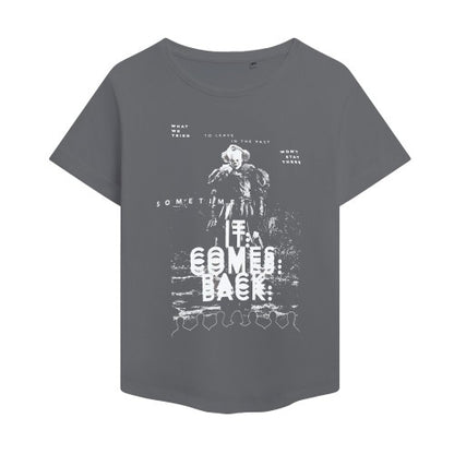 Front - It Womens/Ladies It Comes Back Roll Sleeve T-Shirt