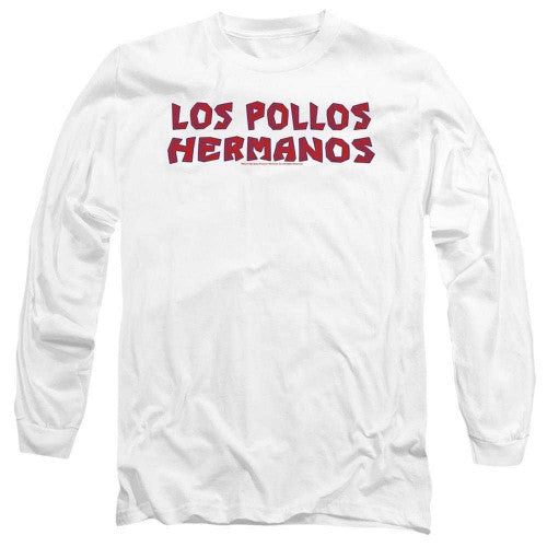 Front - Breaking Bad Unisex Adult Los Pollos Hermanos Logo Long-Sleeved T-Shirt