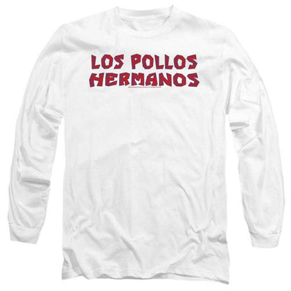 Front - Breaking Bad Unisex Adult Los Pollos Hermanos Logo Long-Sleeved T-Shirt