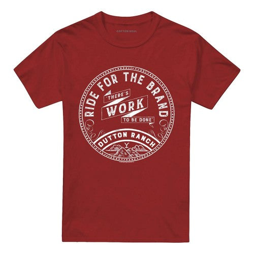 Front - Yellowstone Unisex Adult There´s Work to Be Done T-Shirt