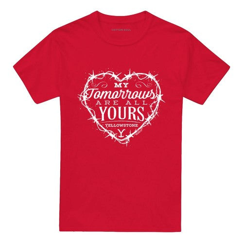 Front - Yellowstone Unisex Adult My Tomorrows Are All Yours Rip & Beth T-Shirt