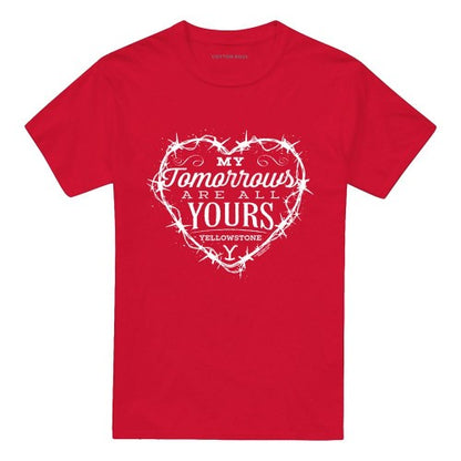 Front - Yellowstone Unisex Adult My Tomorrows Are All Yours Rip & Beth T-Shirt