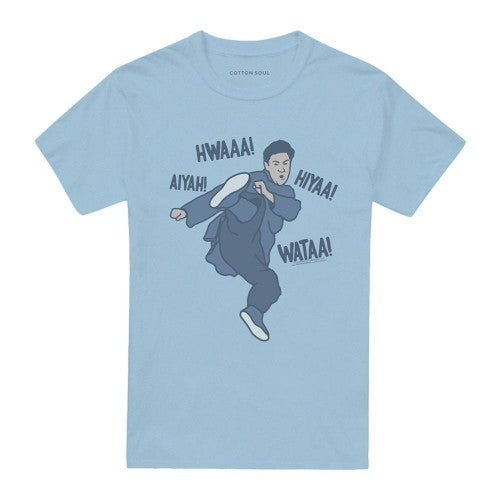 Front - Bruce Lee Unisex Adult The Hiya! T-Shirt