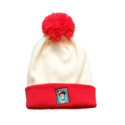Front - Wheres Wally? Mens Two Tone Beanie